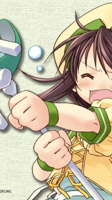 车轮之国 向日葵花田的女孩子动漫电脑壁纸下载