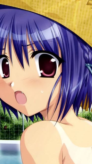 车轮之国 向日葵花田的女孩子动漫电脑壁纸下载