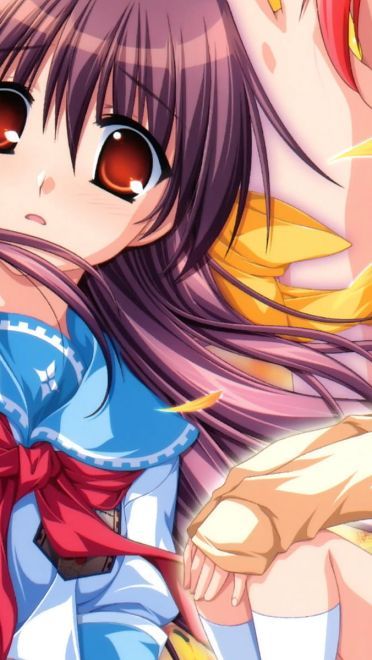 车轮之国 向日葵花田的女孩子动漫电脑壁纸下载