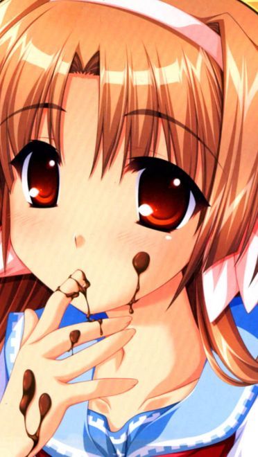 车轮之国 向日葵花田的女孩子动漫电脑壁纸下载