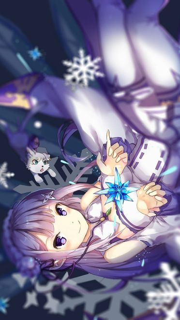 从零开始的异世界 爱蜜莉雅手机壁纸下载(1)