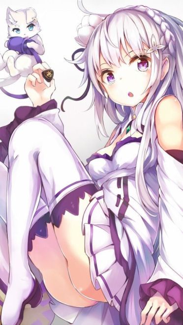 从零开始的异世界 爱蜜莉雅手机壁纸下载(1)