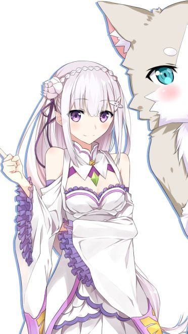 从零开始的异世界 爱蜜莉雅手机壁纸下载(1)