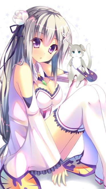 从零开始的异世界 爱蜜莉雅手机壁纸下载(1)