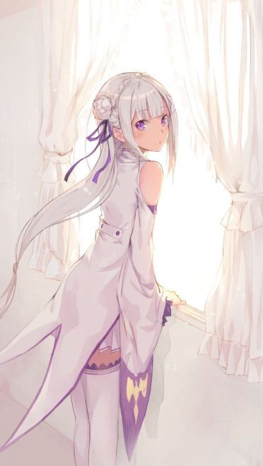 从零开始的异世界 爱蜜莉雅手机壁纸下载(1)