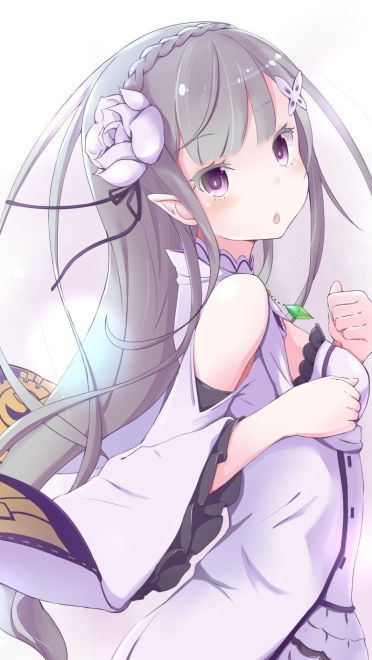 从零开始的异世界 爱蜜莉雅手机壁纸下载(1)