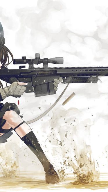 神枪少女 高清动漫电脑壁纸下载