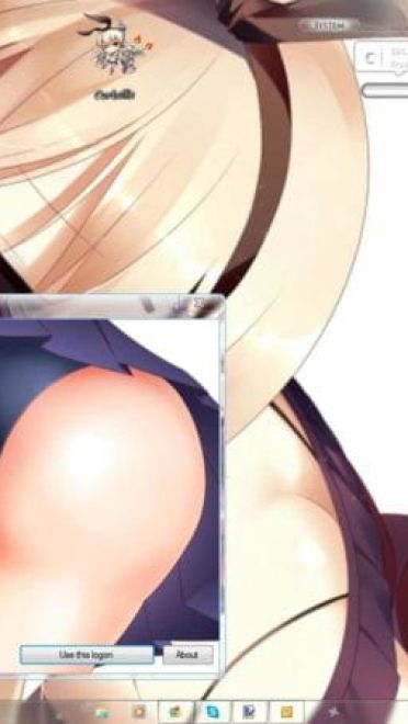 你们追不上我哦！舰娘岛风 win7主题