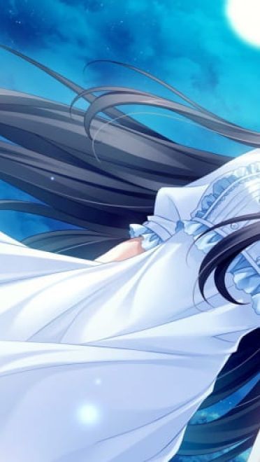 这样的女生才有爱 二次元长发少女壁纸(1)