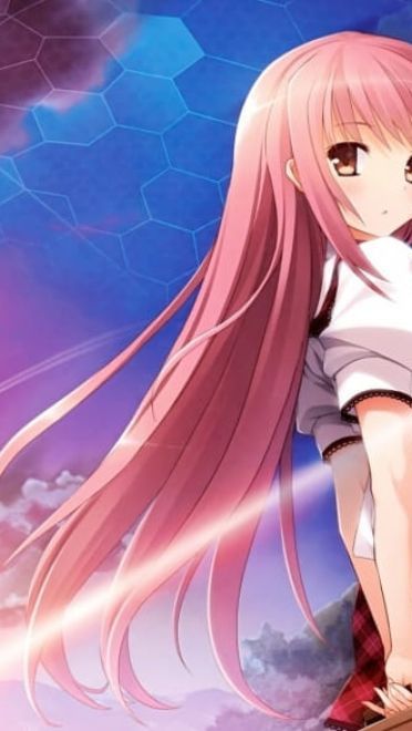 这样的女生才有爱 二次元长发少女壁纸(1)