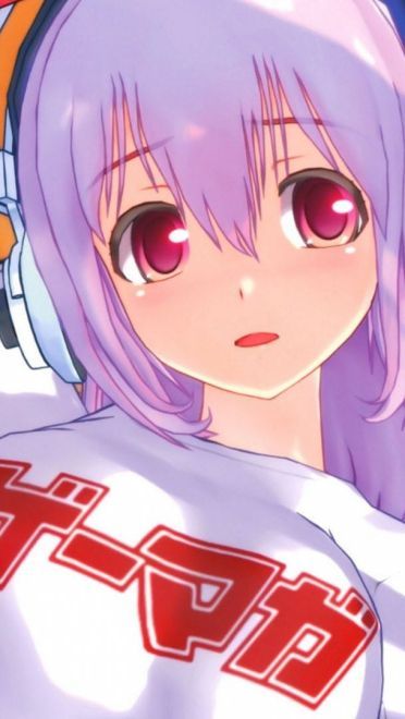 棉花糖女孩 超级索尼子 动漫电脑壁纸下载(1)