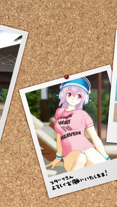 棉花糖女孩 超级索尼子 动漫电脑壁纸下载(1)