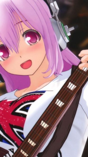 棉花糖女孩 超级索尼子 动漫电脑壁纸下载(1)