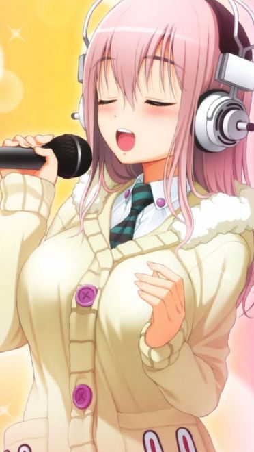 棉花糖女孩 超级索尼子 动漫电脑壁纸下载(1)