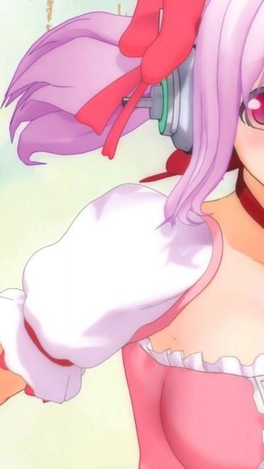 棉花糖女孩 超级索尼子 动漫电脑壁纸下载(1)