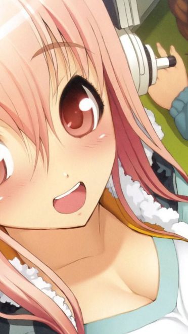 棉花糖女孩 超级索尼子 动漫电脑壁纸下载(1)