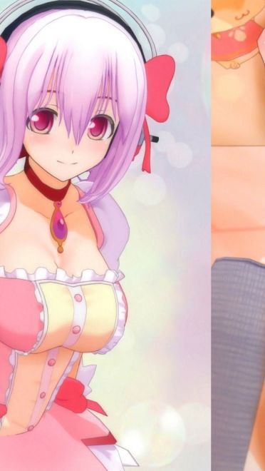 棉花糖女孩 超级索尼子 动漫电脑壁纸下载(1)