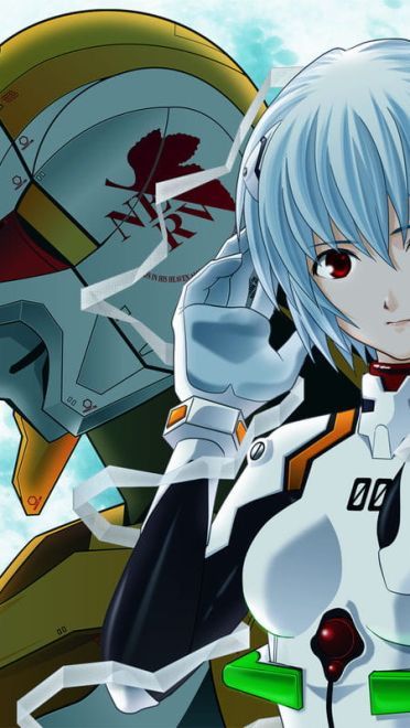 新世界福音战士 三无少女 绫波丽 动漫电脑壁纸下载