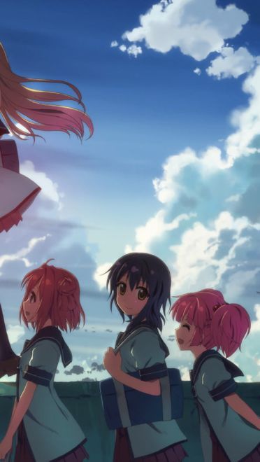 萝莉万岁！摇曳百合 动漫电脑壁纸下载