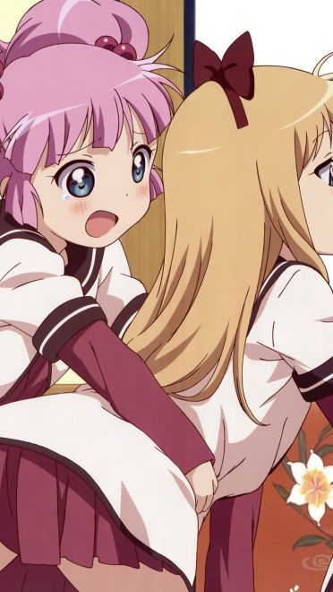 萝莉万岁！摇曳百合 动漫电脑壁纸下载