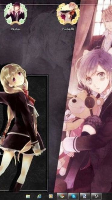 万圣节送你一个 魔鬼恋人 win7主题