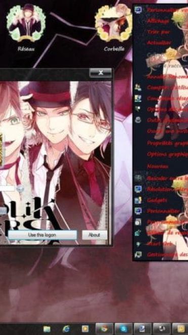 万圣节送你一个 魔鬼恋人 win7主题