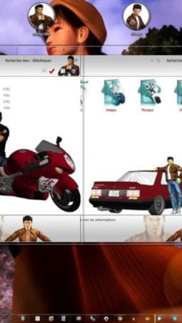 曾经的经典 莎木 win8主题