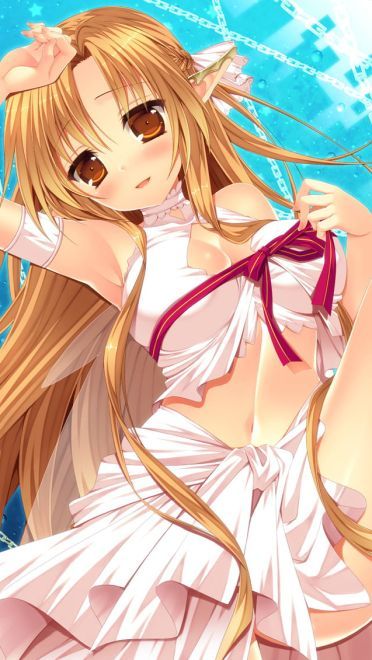 我会永远呆在桐人身边 亚丝娜手机壁纸(1)