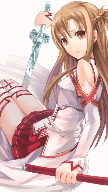 我会永远呆在桐人身边 亚丝娜手机壁纸(1)