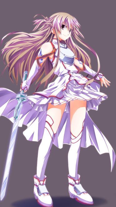 我会永远呆在桐人身边 亚丝娜手机壁纸(1)