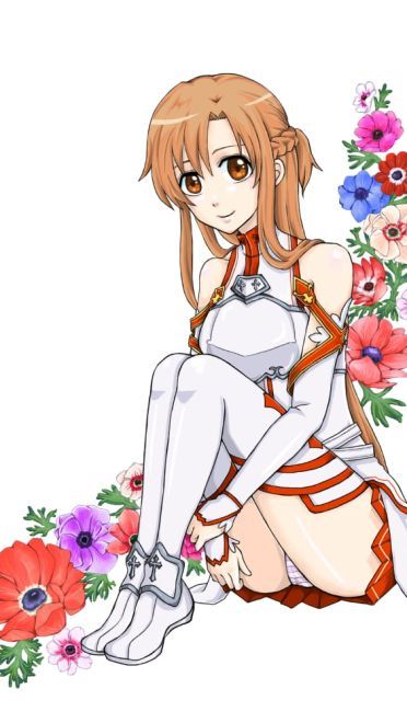 我会永远呆在桐人身边 亚丝娜手机壁纸(1)