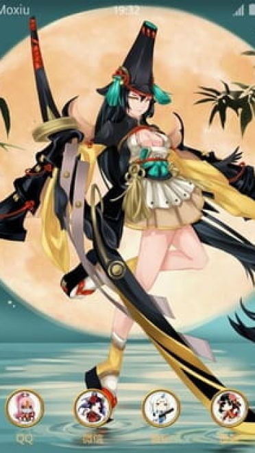 网易手游阴阳师 ssr级式神 妖刀姬 安卓手机主题下载