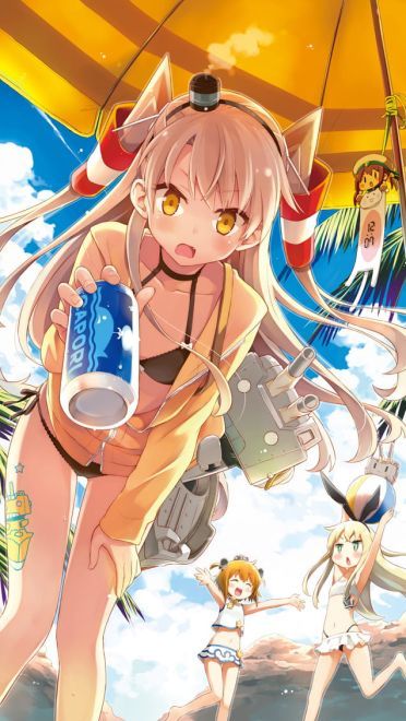 舰队collection 岛风酱 动漫手机壁纸下载