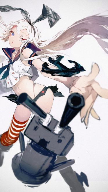 舰队collection 岛风酱 动漫手机壁纸下载