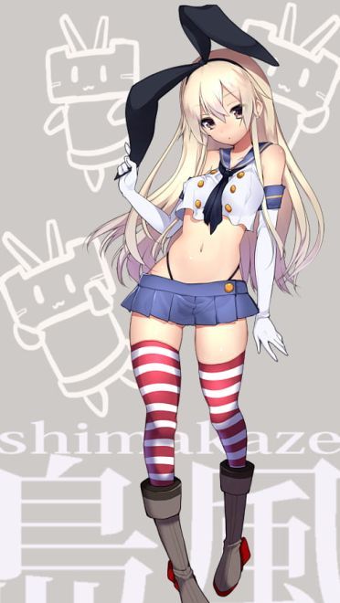 舰队collection 岛风酱 动漫手机壁纸下载