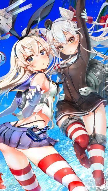 舰队collection 岛风酱 动漫手机壁纸下载