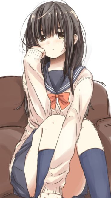 拜倒在制服裙下 水手服少女手机壁纸下载