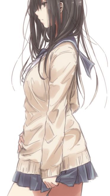 拜倒在制服裙下 水手服少女手机壁纸下载