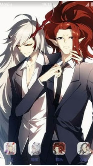 网易手游 茨木童子&酒吞童子  安卓手机主题下载