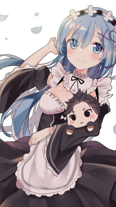 蕾姆党头顶青天 蕾姆最新本子图手机壁纸下载