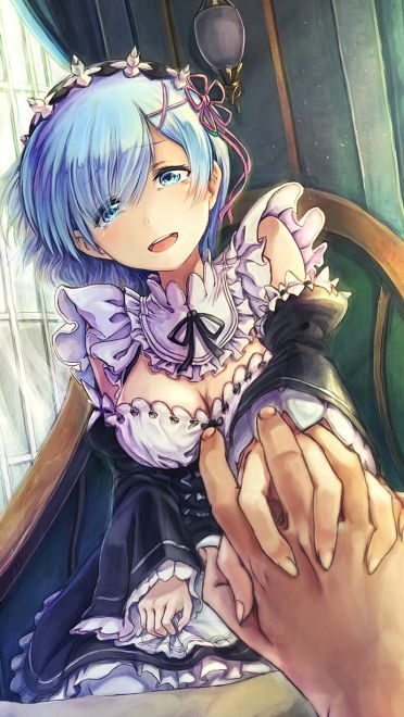 蕾姆党头顶青天 蕾姆最新本子图手机壁纸下载