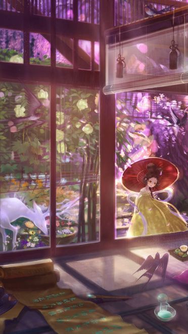 二次元旗袍少女电脑壁纸下载(1)