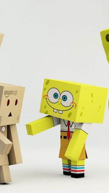 海绵宝宝！动漫卡通高清电脑壁纸下载