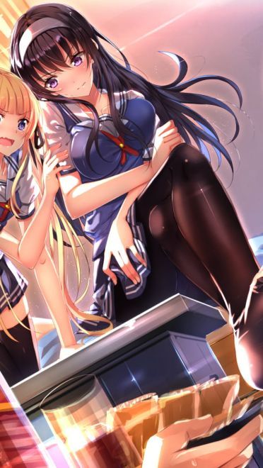 黑丝才是王道 黑丝萌女动漫电脑壁纸下载