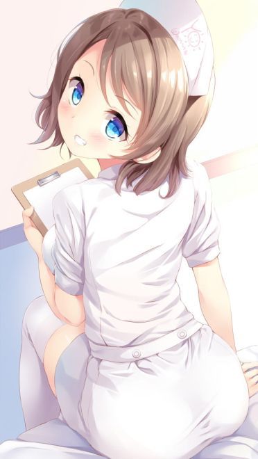 护士服动漫美少女 动漫手机壁纸下载