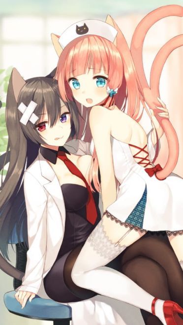 护士服动漫美少女 动漫手机壁纸下载