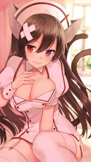 护士服动漫美少女 动漫手机壁纸下载