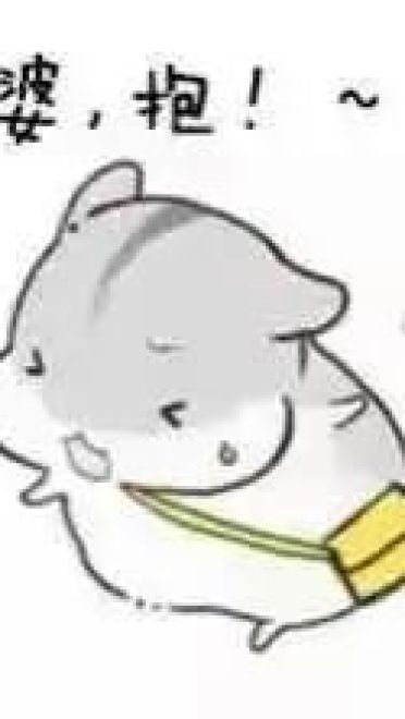 小仓鼠系列给老婆的表情包 好喜欢老婆
