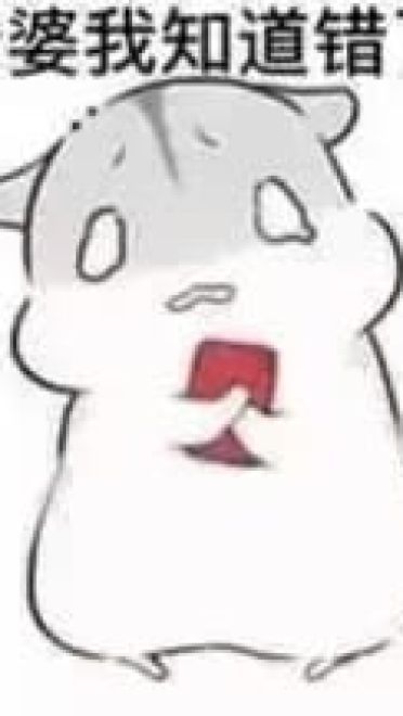 小仓鼠系列给老婆的表情包 好喜欢老婆