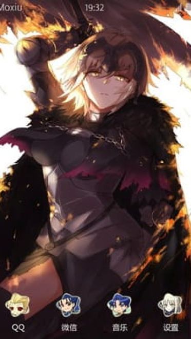 Fate/grand order 黑化贞德 安卓手机主题下载